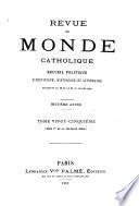 Revue du Monde Catholique