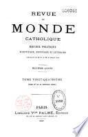 Revue du monde catholique
