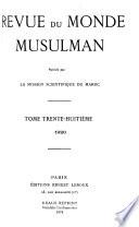 Revue du monde musulman