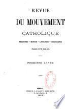 Revue du mouvement catholique