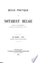 Revue du notariat belge