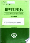 Revue EDJA.