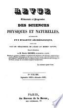 Revue élémentaire et progressive des sciences physiques et naturelles