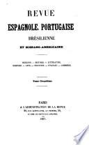 Revue espagnole, portugaise, brésilienne et hispano américaine