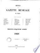 Revue et gazette musicale de Paris