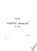 Revue et gazette musicale de Paris