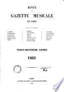 Revue et gazette musicale de Paris