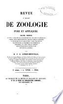 Revue et magasin de zoologie pure et appliquée
