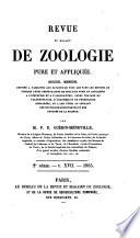 Revue et magasin de zoologie pure et appliquée; ..