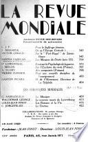 Revue et revue des revues