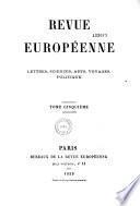 Revue européenne