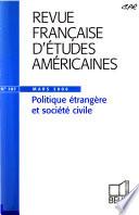 Revue Française D'études Américaines