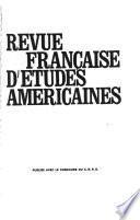Revue Française D'études Américaines