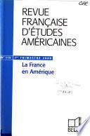 Revue Française D'études Américaines