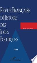Revue Française d'Histoire des Idées Politiques