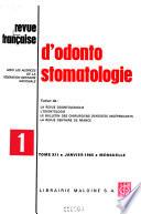 Revue française d'odonto-stomatologie