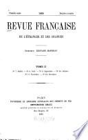 Revue française de l'étranger et des colonies et l'exploration