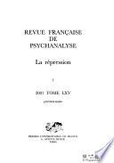 Revue française de psychanalyse