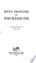 Revue française de psychanalyse