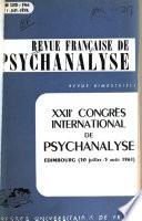 Revue française de psychanalyse
