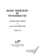 Revue française de psychanalyse