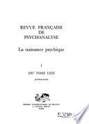 Revue française de psychanalyse