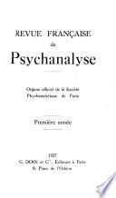 Revue française de psychanalyse