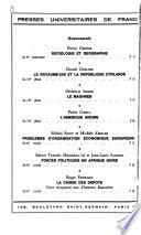 Revue française de science politique