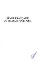 Revue française de science politique