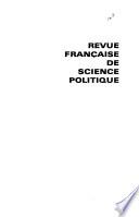 Revue française de science politique