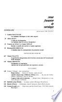 Revue française de sociologie