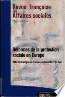 Revue française des affaires sociales