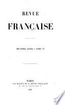 Revue française (Paris. 1855)