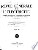 Revue générale de l'électricité