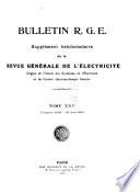 Livre Revue générale de l'électricité