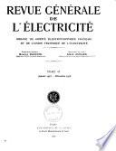 Revue générale de l'électricité