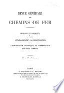 Revue générale des chemins de fer