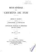 Revue générale des chemins de fer