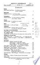 Revue générale
