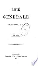 Revue générale