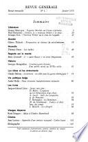 Revue générale