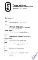 Revue générale