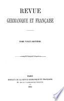 Revue germanique et française