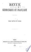 Revue germanique et française