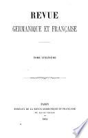 Revue germanique et française