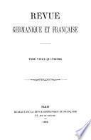 Revue germanique et française
