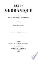 Revue germanique
