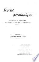 Revue germanique