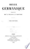 Revue Germanique