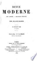 Revue germanique, publ. par C. Dollfus et A. Nefftzer [afterw] Revue germanique, française et étrangère [afterw.] Revue germanique et française [afterw.] Revue moderne